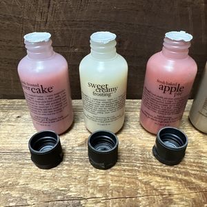 RARE Philosophy Classic Cookbook Gift Set of 6 Shampoo, Shower Gel & Bubble Bath